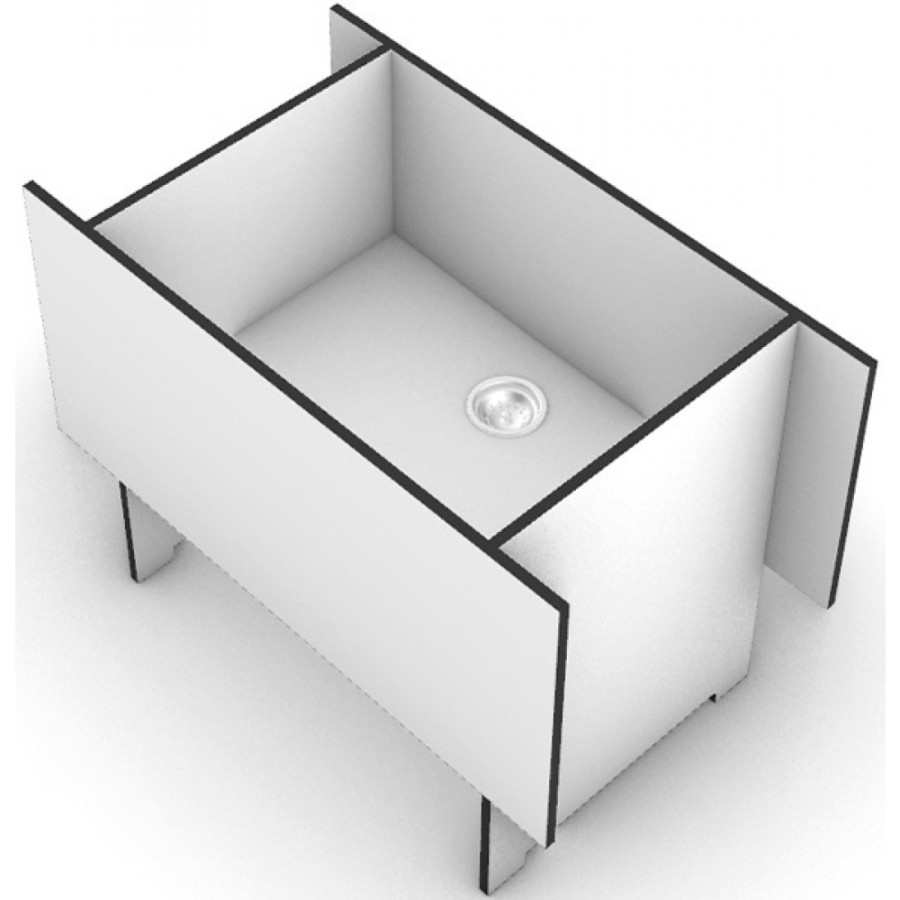 Conmoto Grills | Conmoto - Bacino Water Trough White