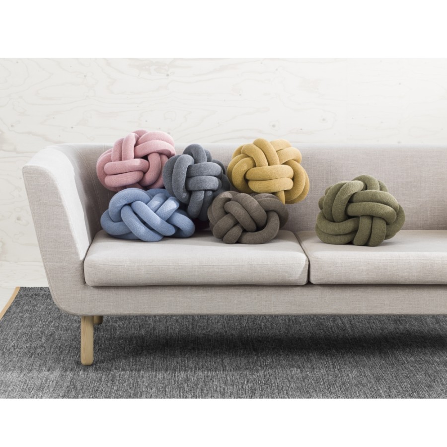 Design House Stockholm Textiles | Design House Stockholm - Knot Dekokissen