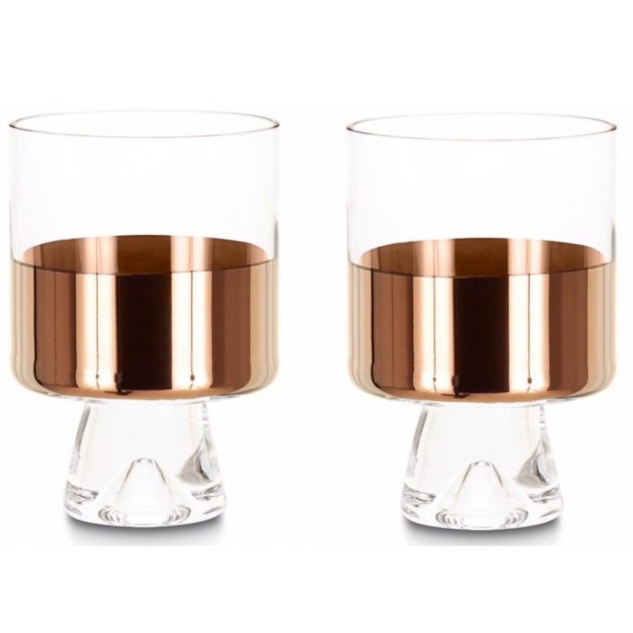 Tom Dixon Essgeschirr | Tom Dixon - Tank Low Ball Glas (2 Stk.)