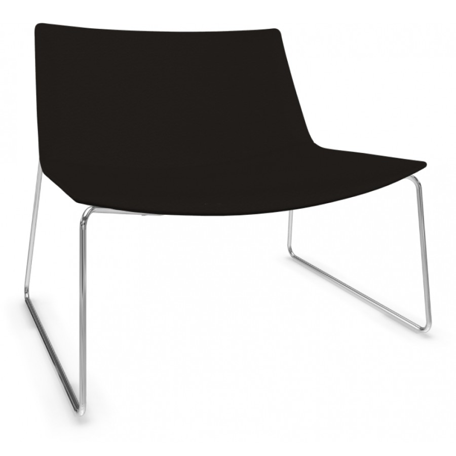 Arper Armchair | Arper - Catifa 80 2010 Loungesessel Mit Kufengestell