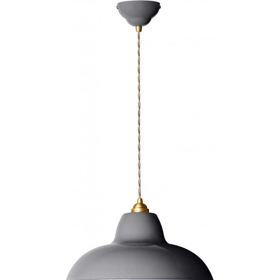 Anglepoise Pendant Lights | Anglepoise - Original 1227 Brass Midi Wide Hangeleuchte