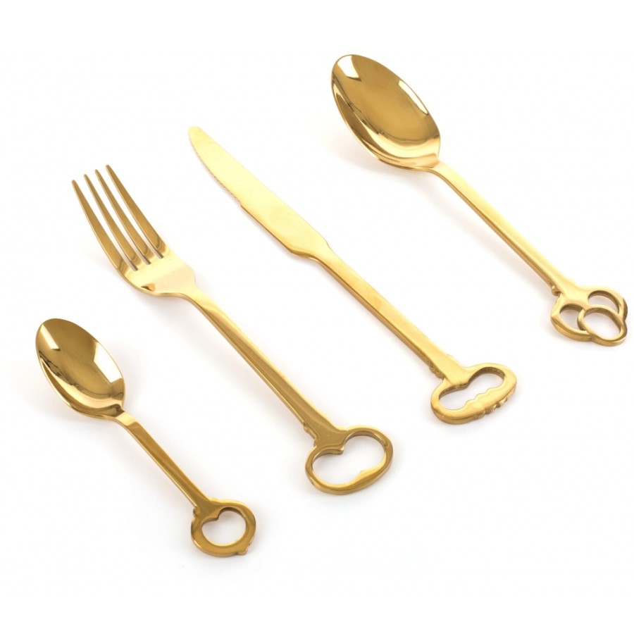 Explained Essgeschirr | Seletti - Keytlery Cutlery Set (24 Pcs.)