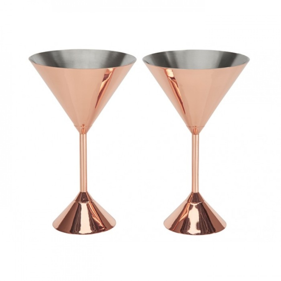 Tom Dixon Essgeschirr | Tom Dixon - Plum Martini Glaser (2 Stk.)