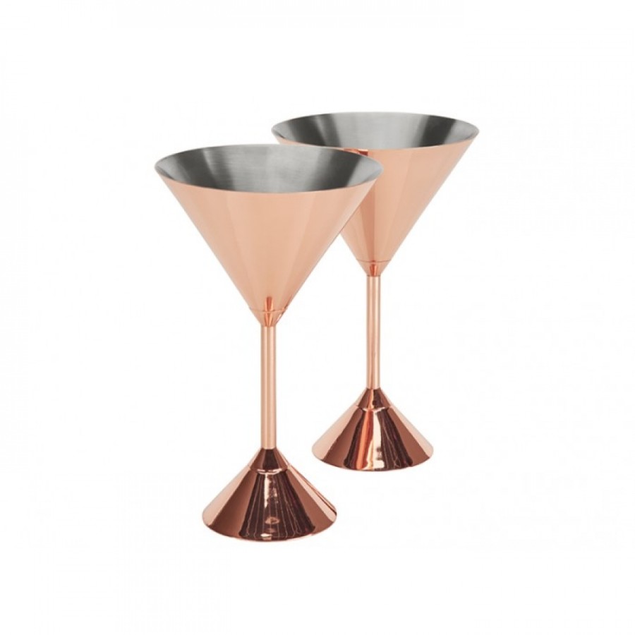 Tom Dixon Essgeschirr | Tom Dixon - Plum Martini Glaser (2 Stk.)