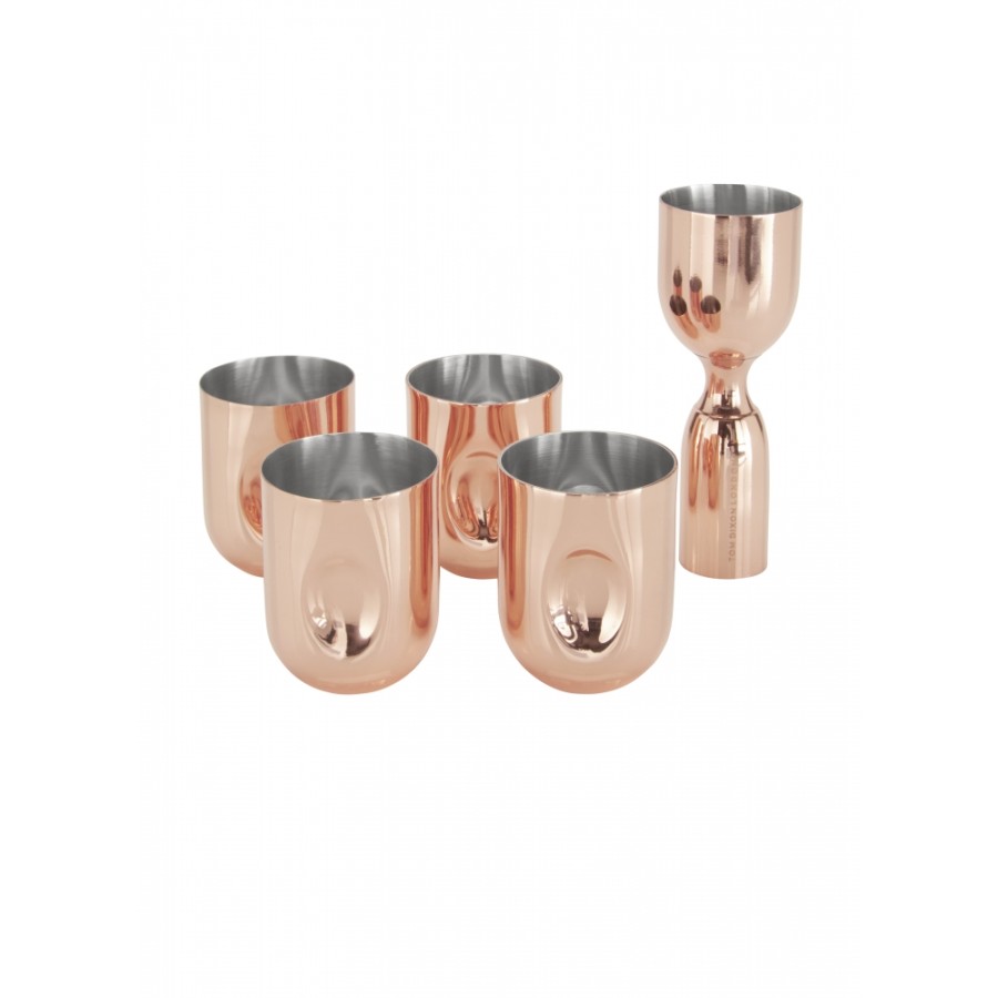 Tom Dixon Essgeschirr | Tom Dixon - Plum Shot Glass Set (5 Pieces)