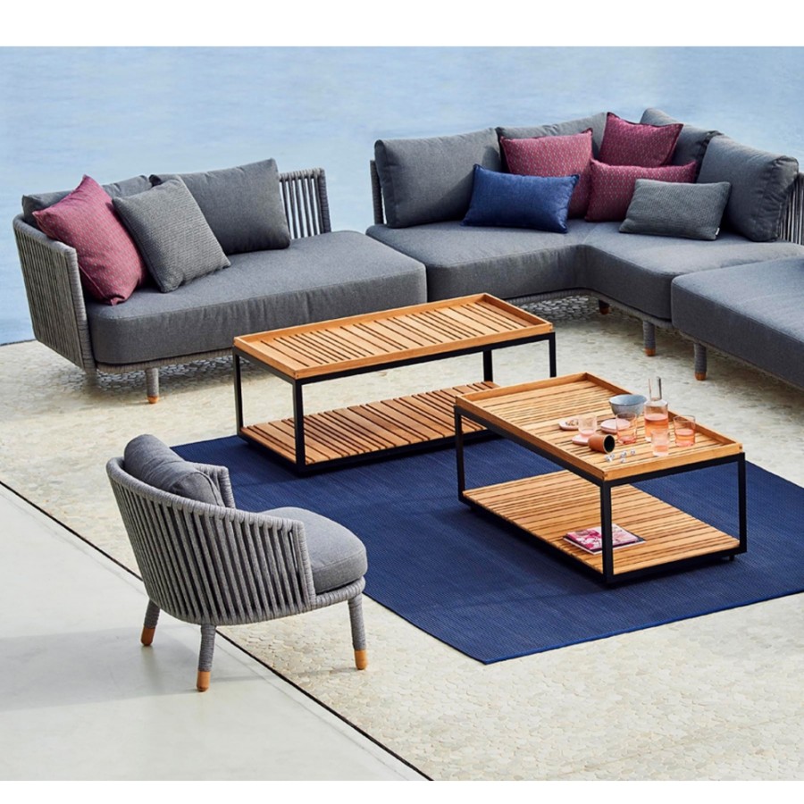 Cane line Coffee Tables | Cane-Line - Level Coffee Table Rectangular