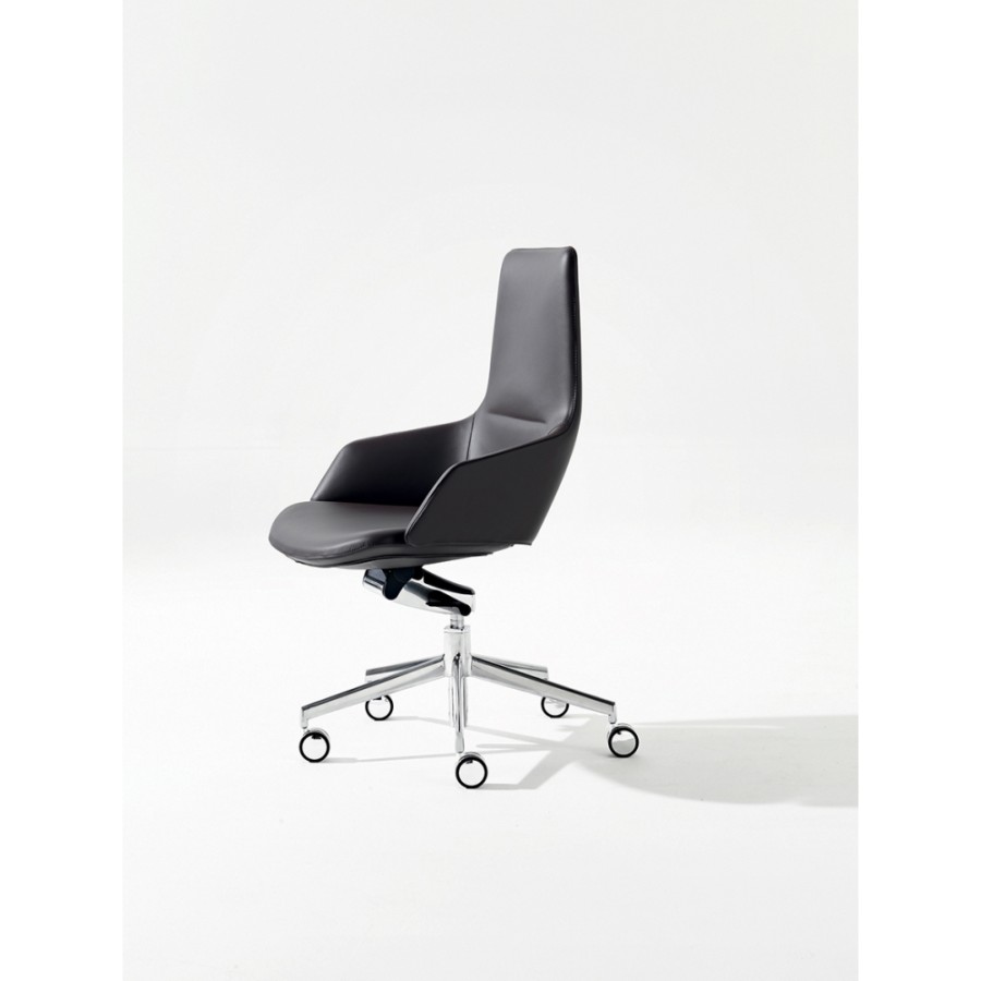 Arper Chairs | Arper - Aston Office Syncro 1918 Chair With Wheels