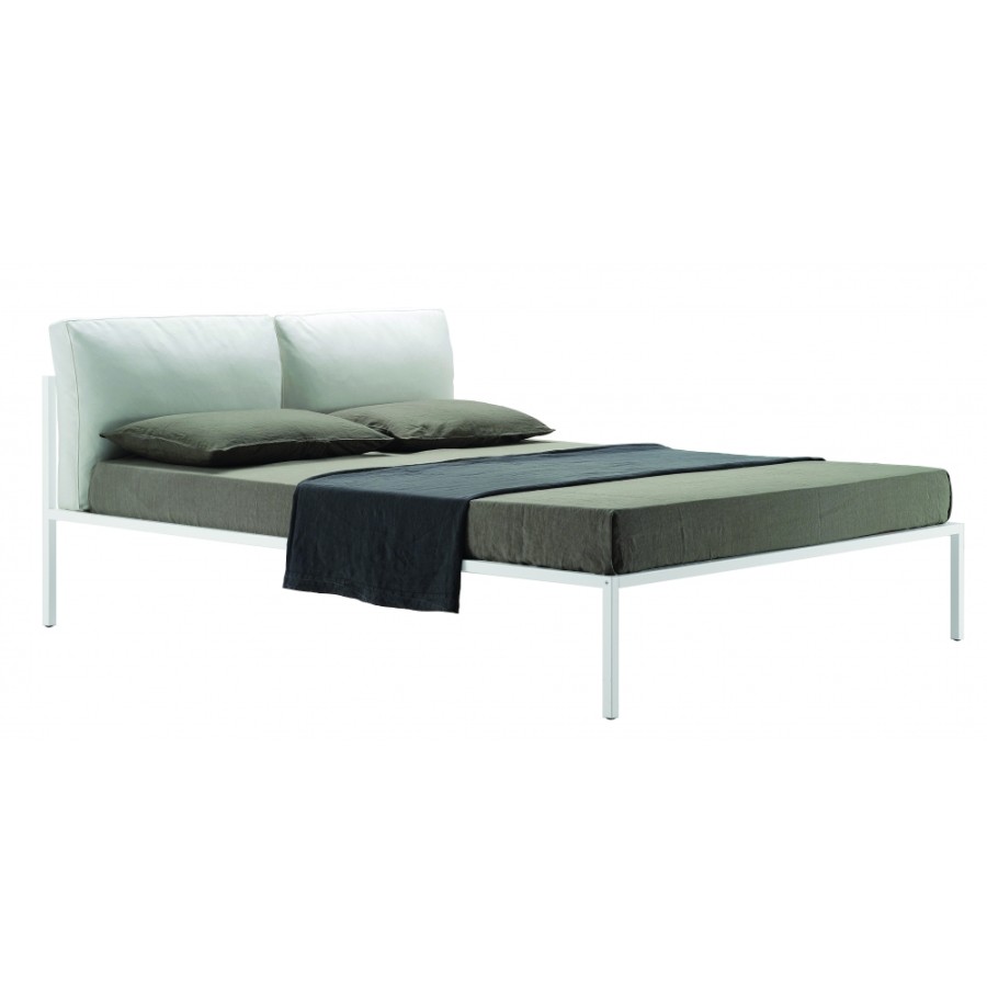 Zanotta Beds | Zanotta - Nyx Bed With Upholstered Headboard