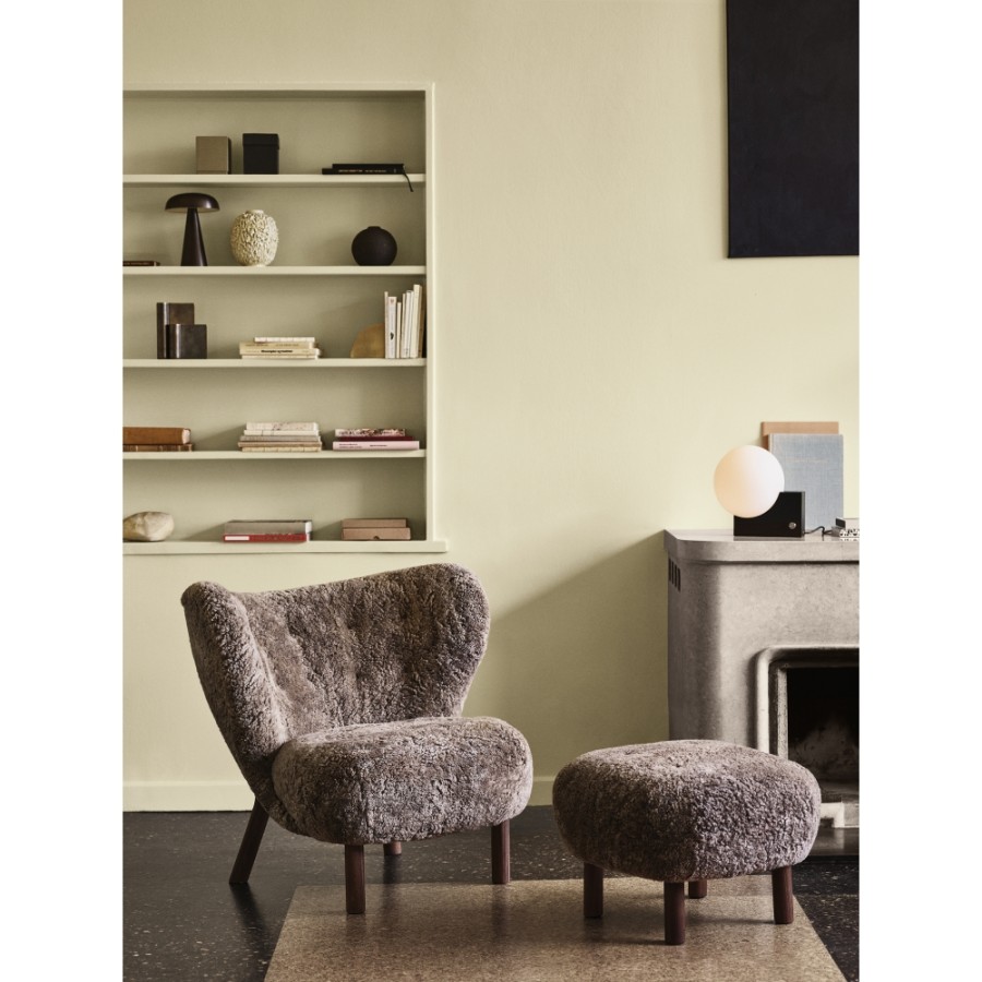 &Tradition Armchair | &Tradition - Little Petra Vb1 Lounge Sessel Inkl. Atd1 Hocker (Set)