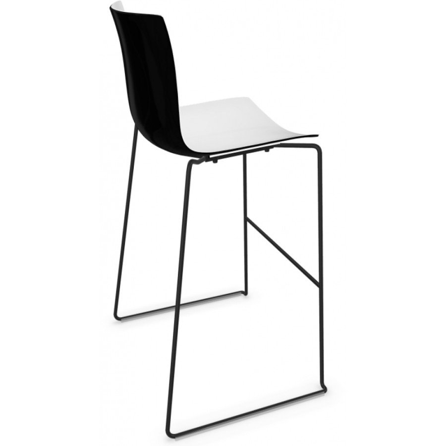 Arper Barstool | Arper - Catifa 46 0471 Bar Stool Two Tone H 76Cm