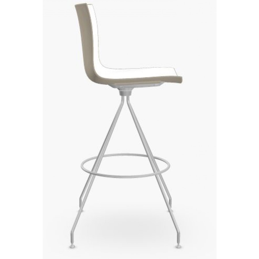 Arper Barstool | Arper - Catifa 46 0487 Bar Stool Two Tone H 73Cm