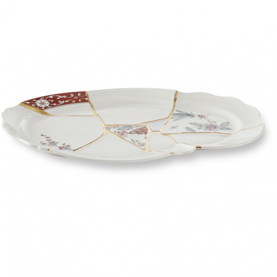 Explained Serving Dish | Seletti - Kintsugi Tablet