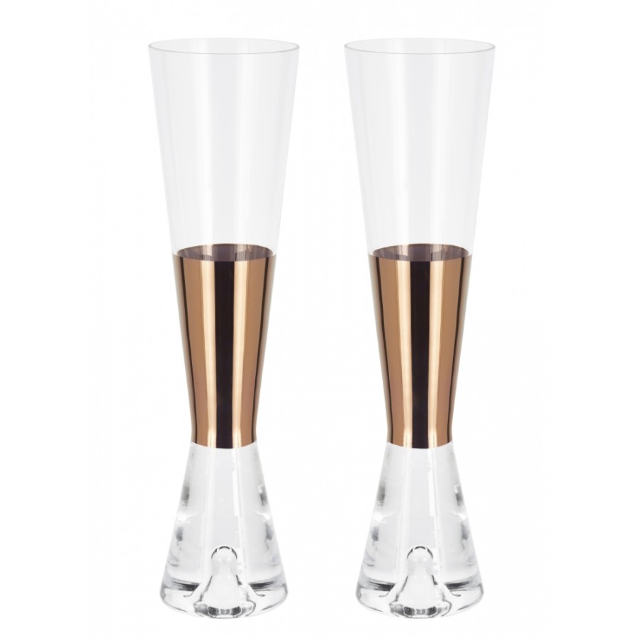 Tom Dixon Essgeschirr | Tom Dixon - Tank Champagnerglas (2 Stk.)