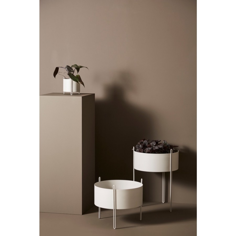 Woud Planters | Woud - Flowerpot Pidestall Gray