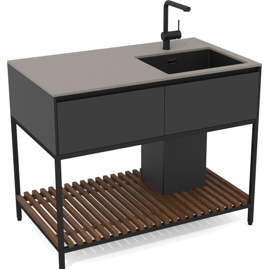 Conmoto Shelves | Conmoto - Ticino Frame Outdoor Modulsystem Water 120