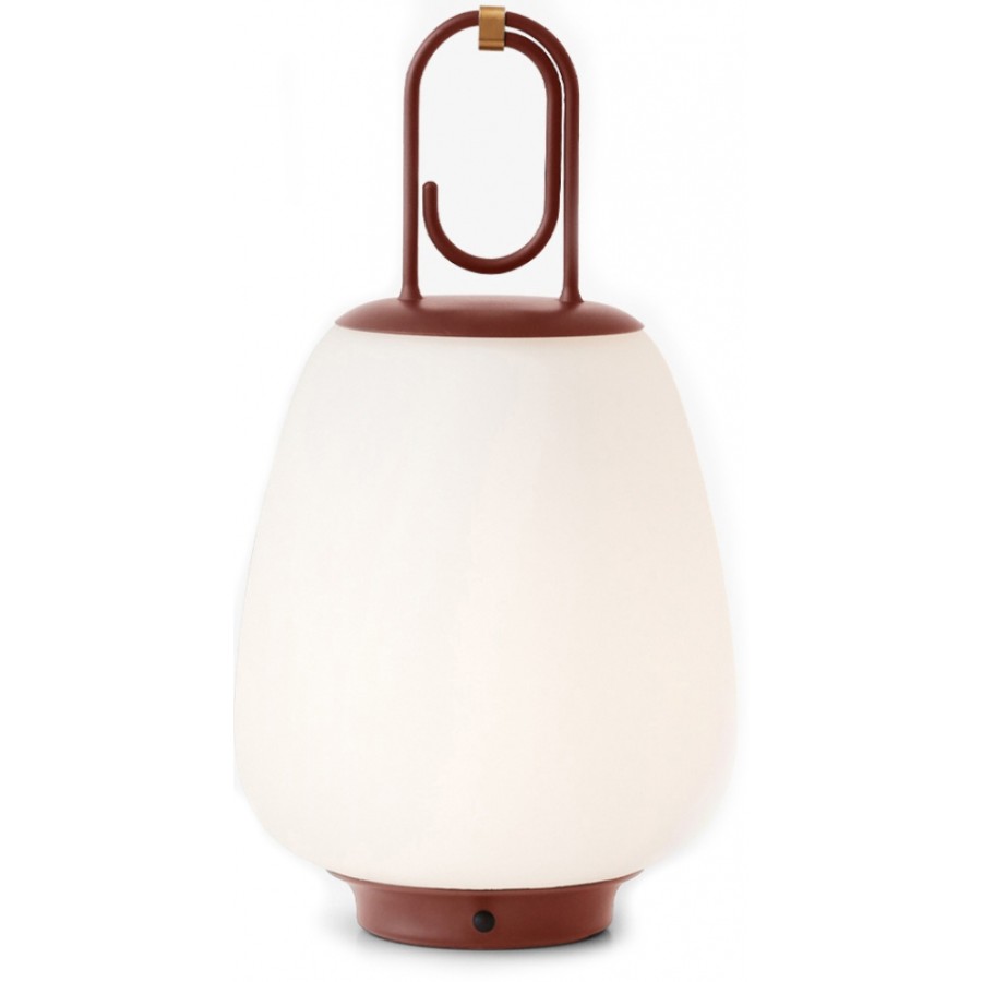 &Tradition Outdoor | &Tradition - Lucca Sc51 Portable Outdoor Light, Chestnut Brown