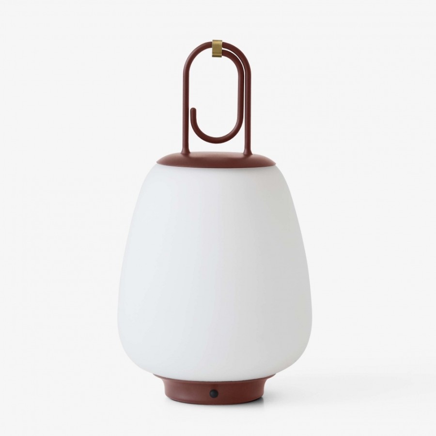 &Tradition Outdoor | &Tradition - Lucca Sc51 Portable Outdoor Light, Chestnut Brown