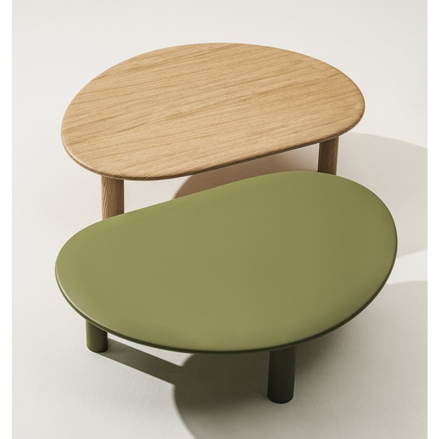 Arper Coffee Tables | Arper - Ghia Coffee Table Frame 3-Legged 105X74 Cm