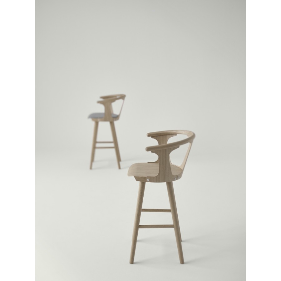 &Tradition Barstool | &Tradition - In Between Bar Stool With Seat Pad