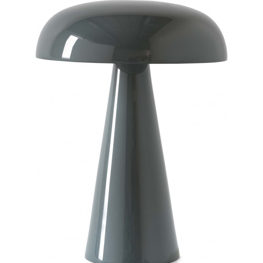 &Tradition To Shine | &Tradition - Como Sc53 Portable Table Lamp Stone Blue