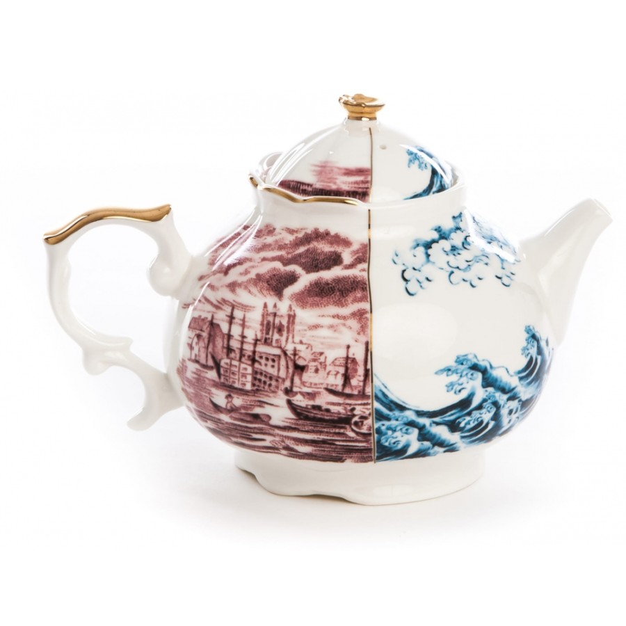 Explained Coffee, Tea | Seletti - Hybrid Smeraldina Teapot