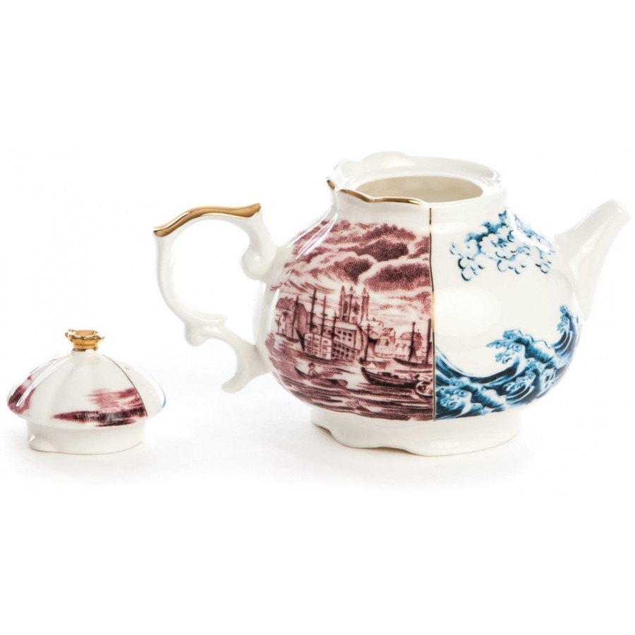 Explained Coffee, Tea | Seletti - Hybrid Smeraldina Teapot